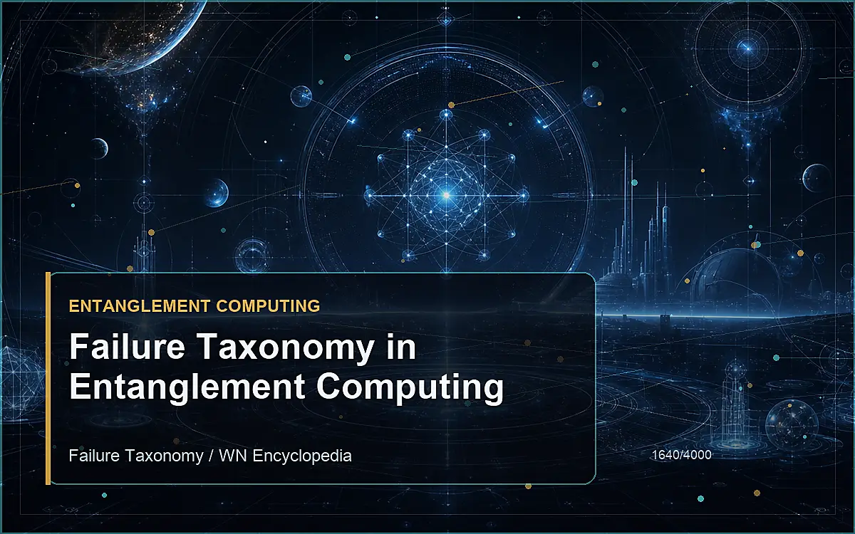 AI-generated encyclopedia reference image for Failure Taxonomy in Entanglement Computing