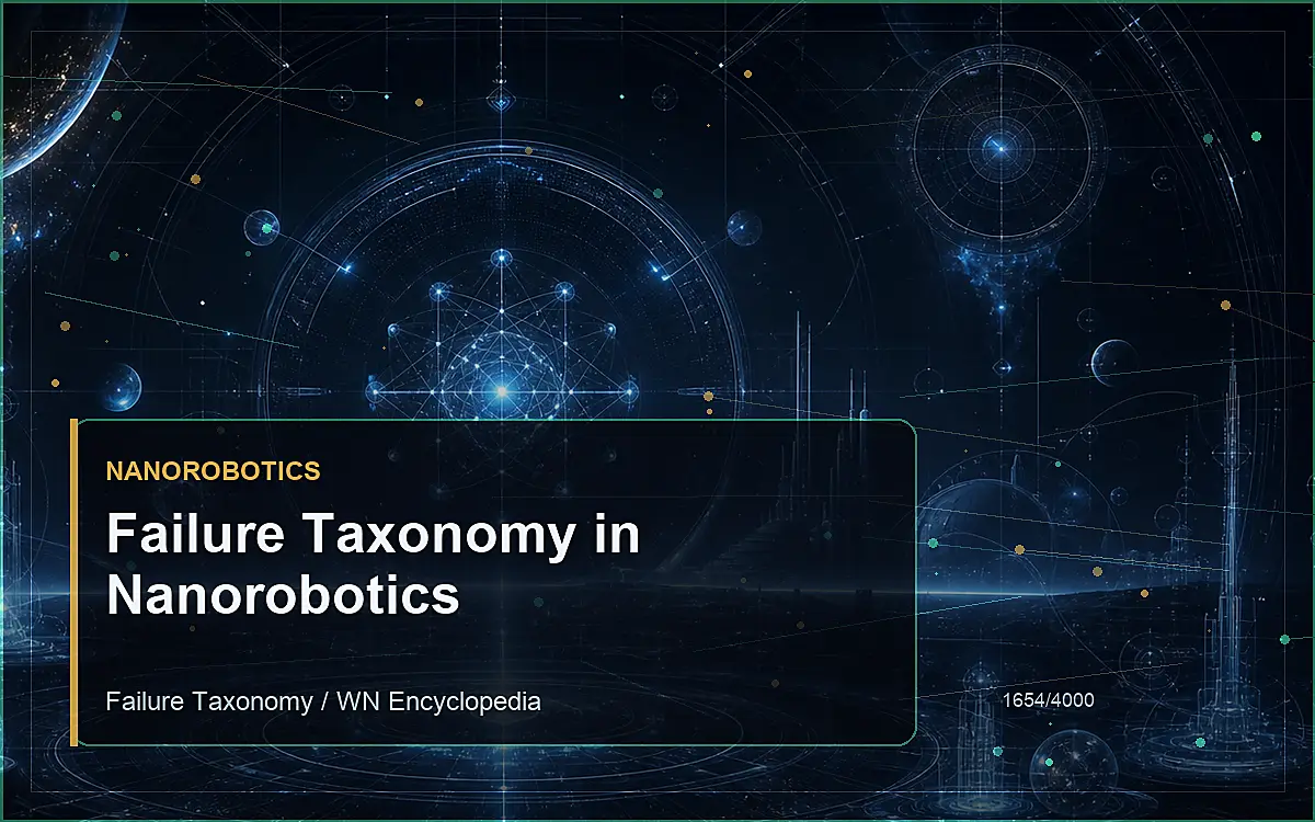 AI-generated encyclopedia reference image for Failure Taxonomy in Nanorobotics