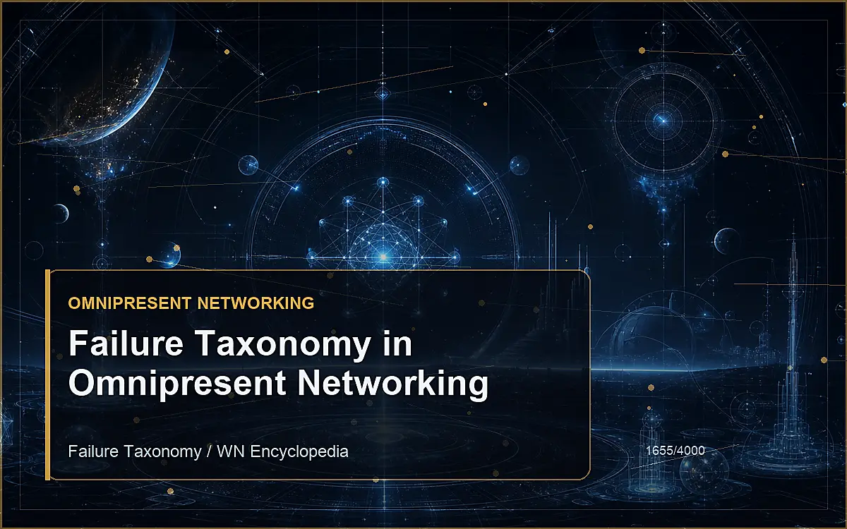 AI-generated encyclopedia reference image for Failure Taxonomy in Omnipresent Networking