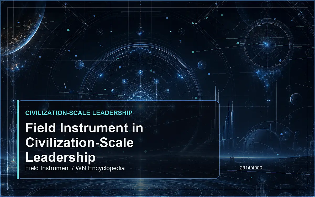 AI-generated encyclopedia reference image for Field Instrument in Civilization-Scale Leadership