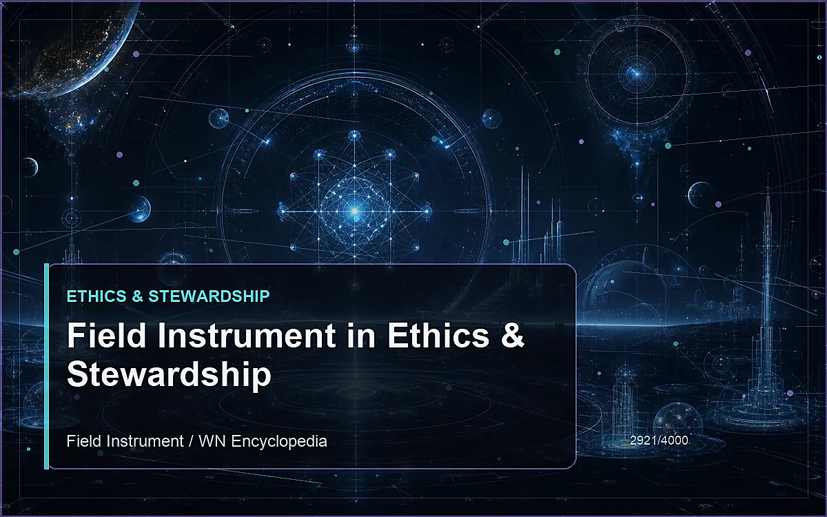 AI-generated encyclopedia reference image for Field Instrument in Ethics & Stewardship