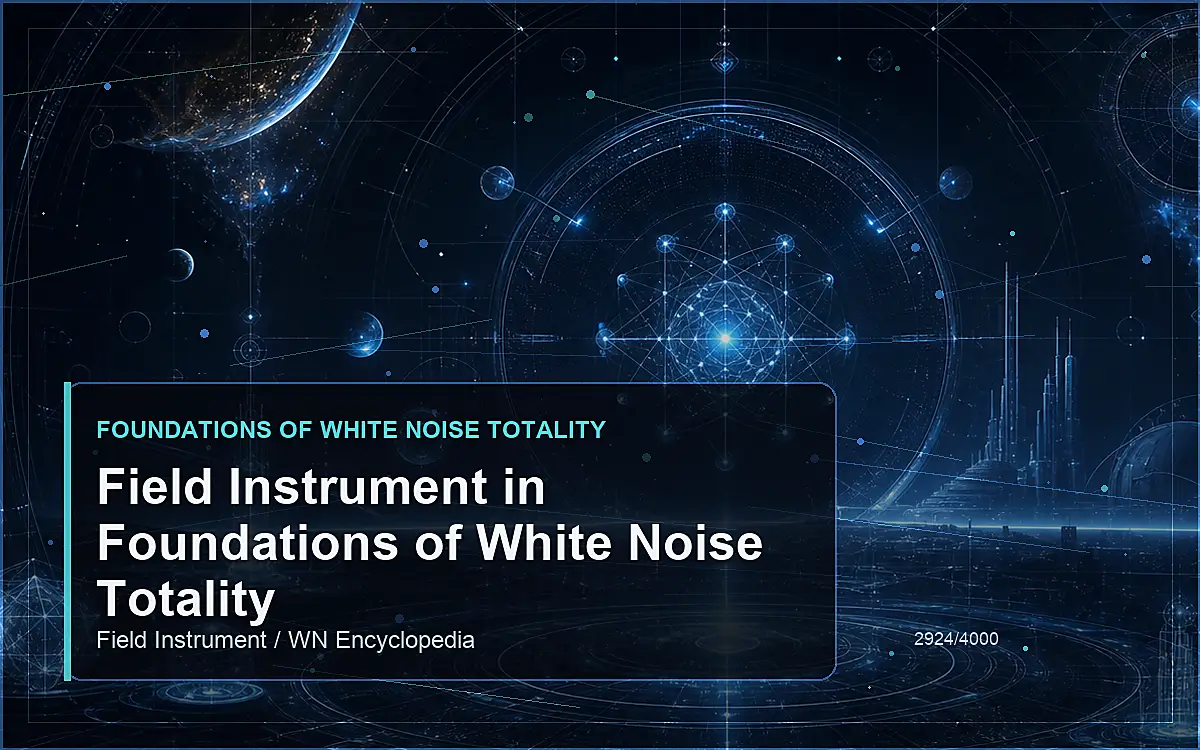 AI-generated encyclopedia reference image for Field Instrument in Foundations of White Noise Totality