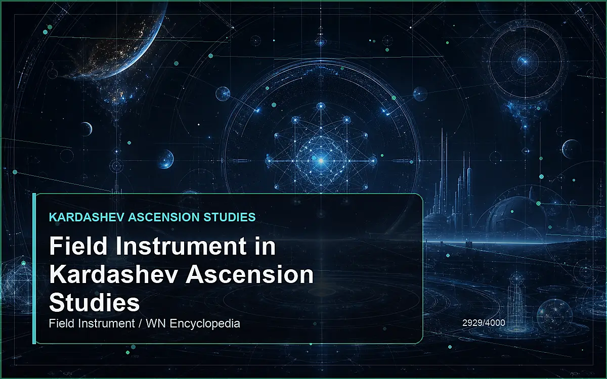 AI-generated encyclopedia reference image for Field Instrument in Kardashev Ascension Studies