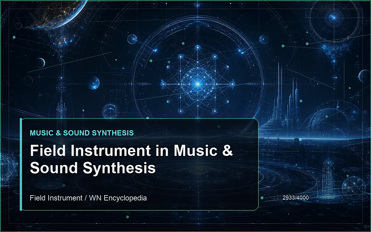 AI-generated encyclopedia reference image for Field Instrument in Music & Sound Synthesis