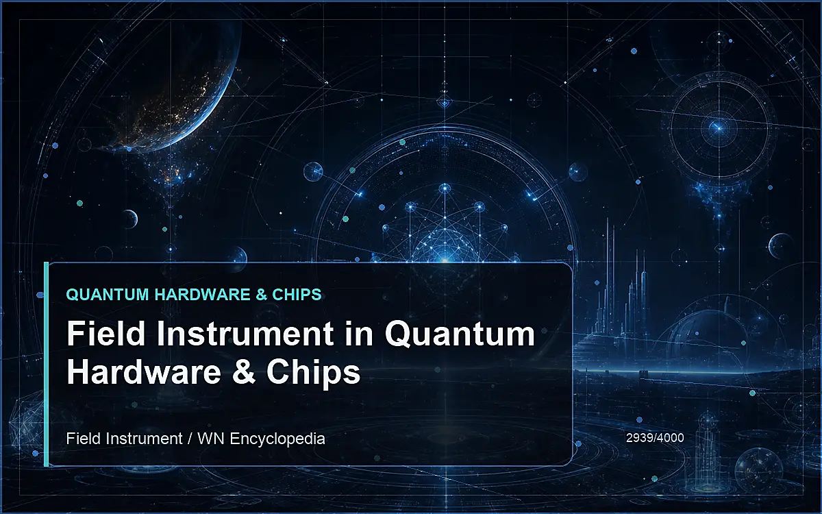 AI-generated encyclopedia reference image for Field Instrument in Quantum Hardware & Chips