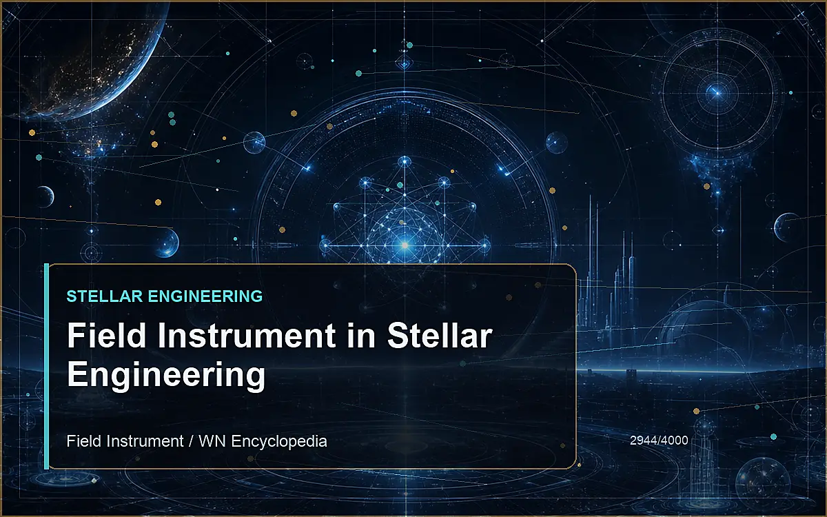 AI-generated encyclopedia reference image for Field Instrument in Stellar Engineering