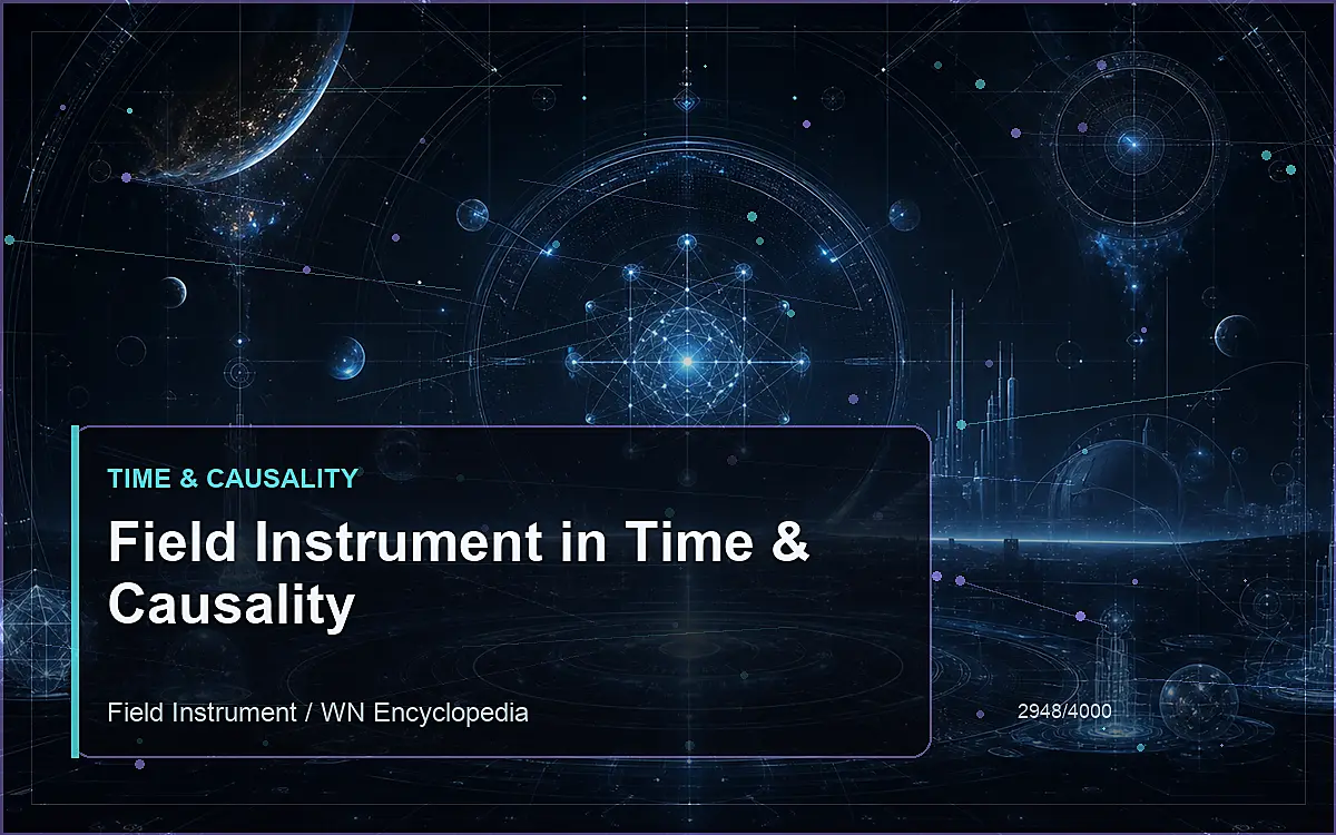 AI-generated encyclopedia reference image for Field Instrument in Time & Causality