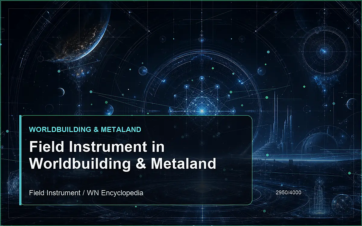 AI-generated encyclopedia reference image for Field Instrument in Worldbuilding & Metaland