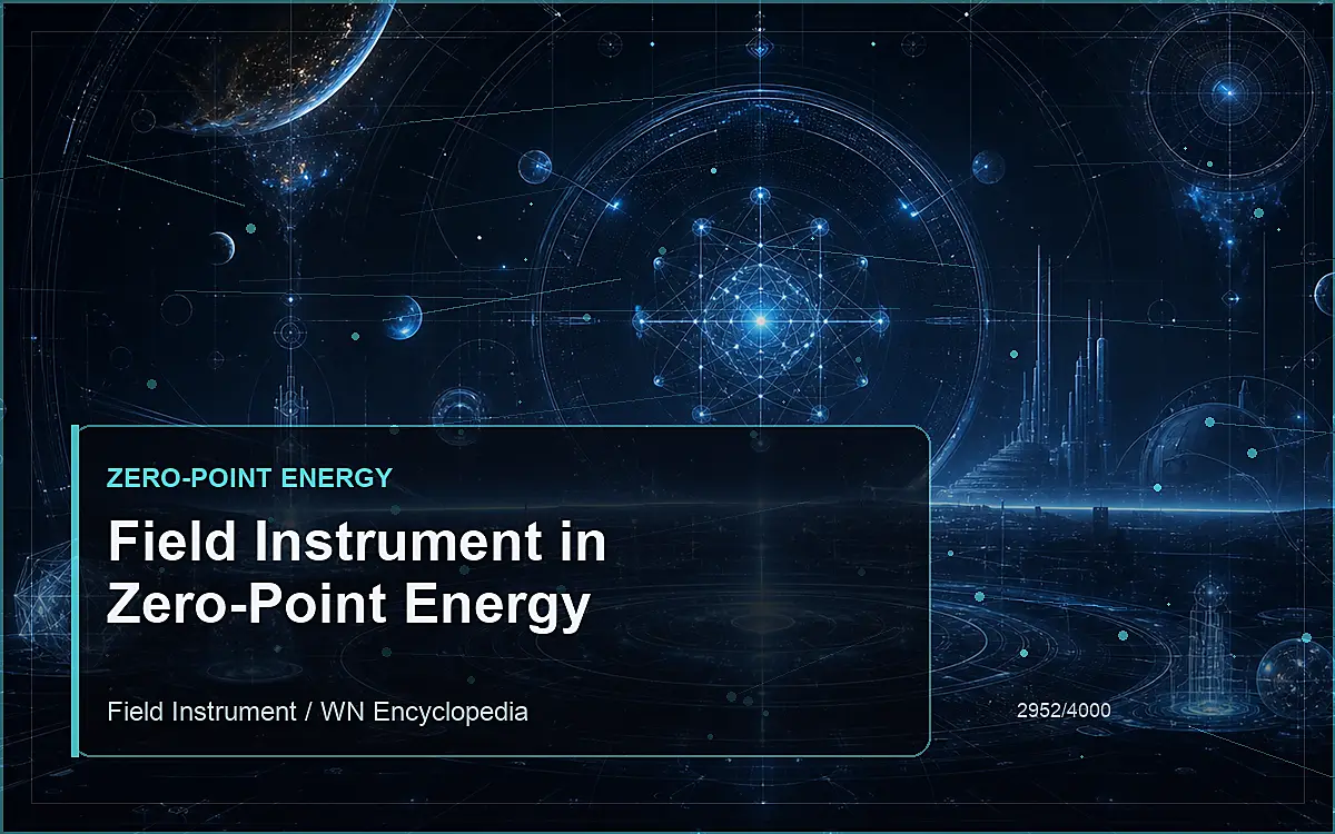 AI-generated encyclopedia reference image for Field Instrument in Zero-Point Energy