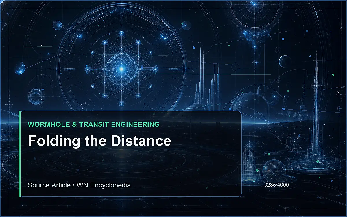 AI-generated encyclopedia reference image for Folding the Distance