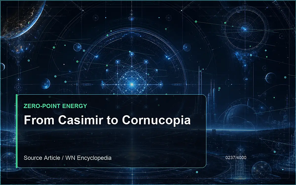 AI-generated encyclopedia reference image for From Casimir to Cornucopia