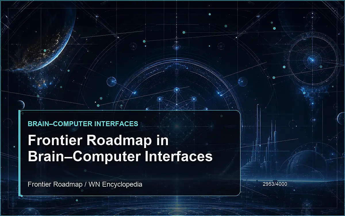 AI-generated encyclopedia reference image for Frontier Roadmap in Brain–Computer Interfaces