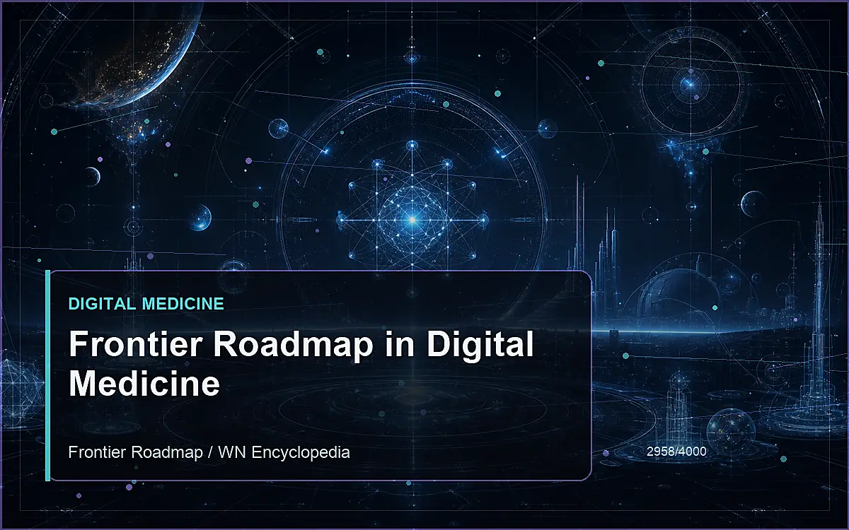 AI-generated encyclopedia reference image for Frontier Roadmap in Digital Medicine