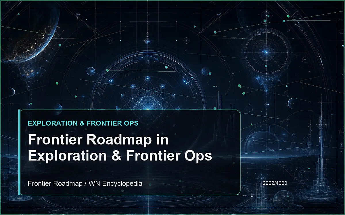 AI-generated encyclopedia reference image for Frontier Roadmap in Exploration & Frontier Ops