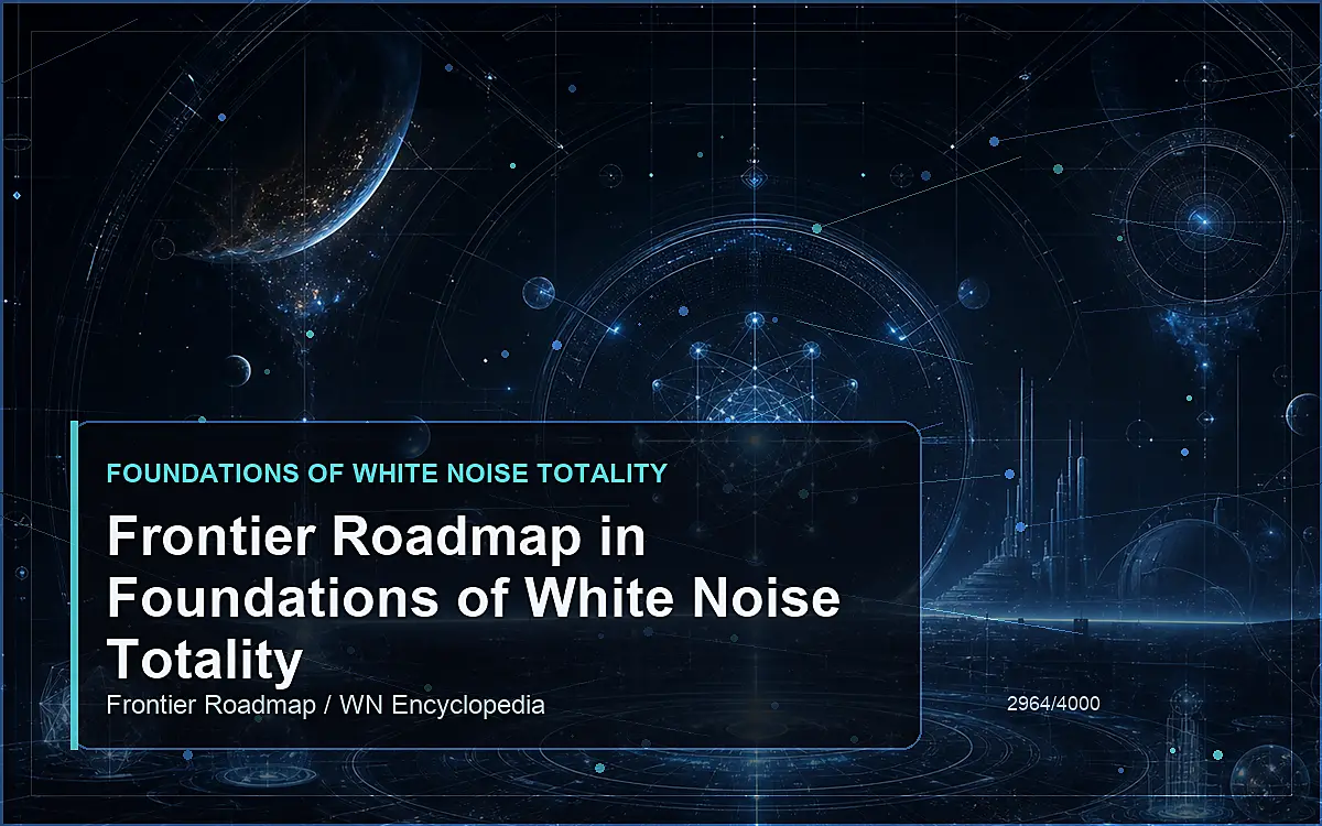AI-generated encyclopedia reference image for Frontier Roadmap in Foundations of White Noise Totality