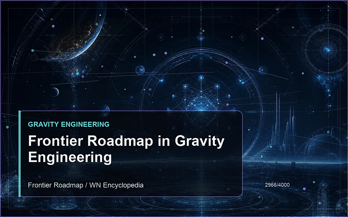 AI-generated encyclopedia reference image for Frontier Roadmap in Gravity Engineering