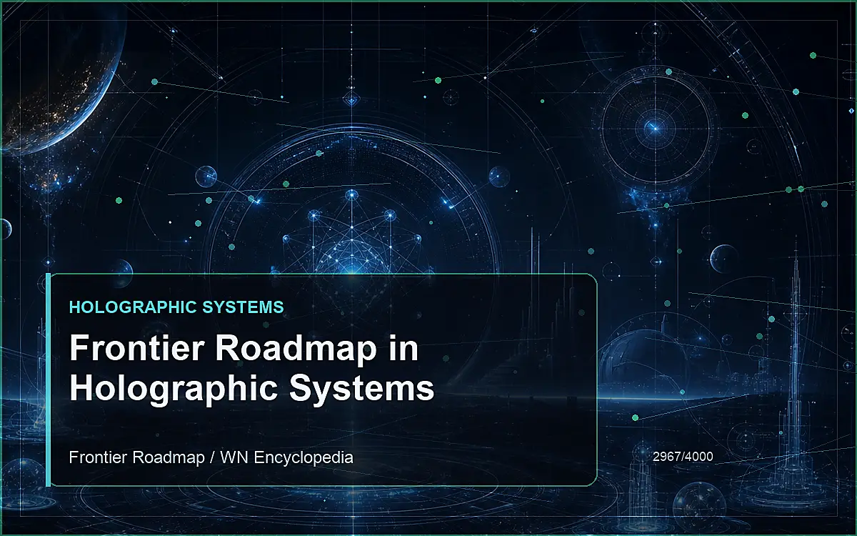 AI-generated encyclopedia reference image for Frontier Roadmap in Holographic Systems