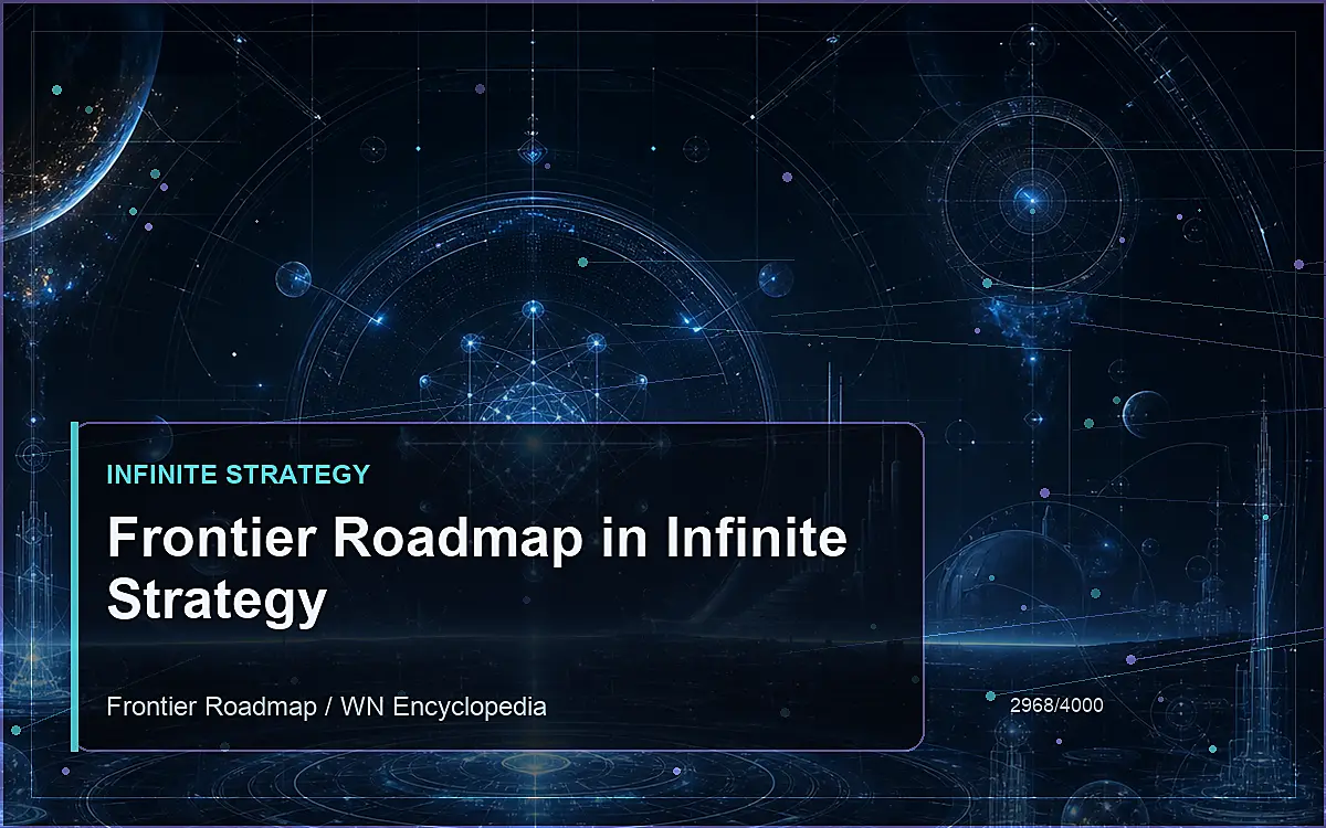 AI-generated encyclopedia reference image for Frontier Roadmap in Infinite Strategy
