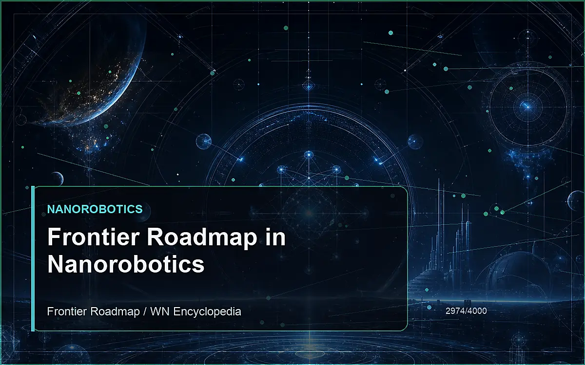 AI-generated encyclopedia reference image for Frontier Roadmap in Nanorobotics
