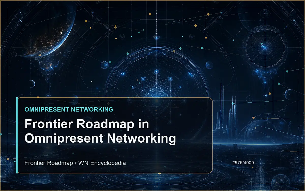 AI-generated encyclopedia reference image for Frontier Roadmap in Omnipresent Networking