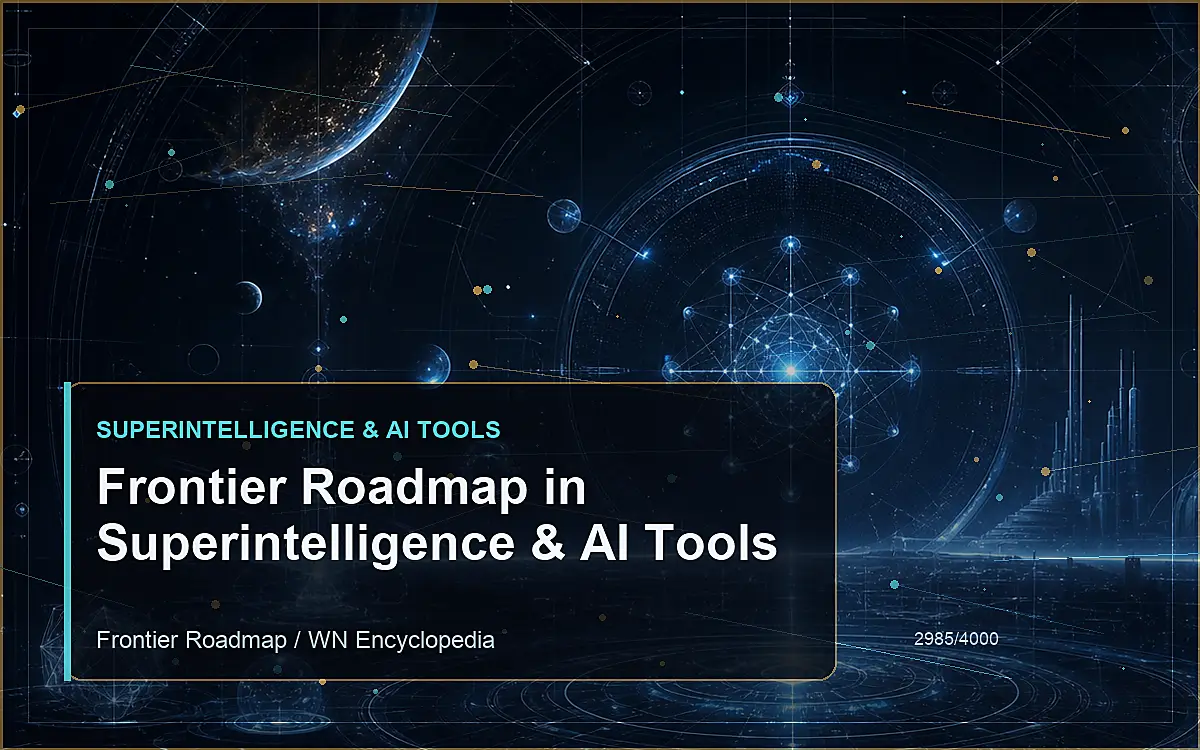 AI-generated encyclopedia reference image for Frontier Roadmap in Superintelligence & AI Tools