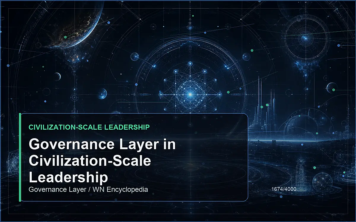 AI-generated encyclopedia reference image for Governance Layer in Civilization-Scale Leadership