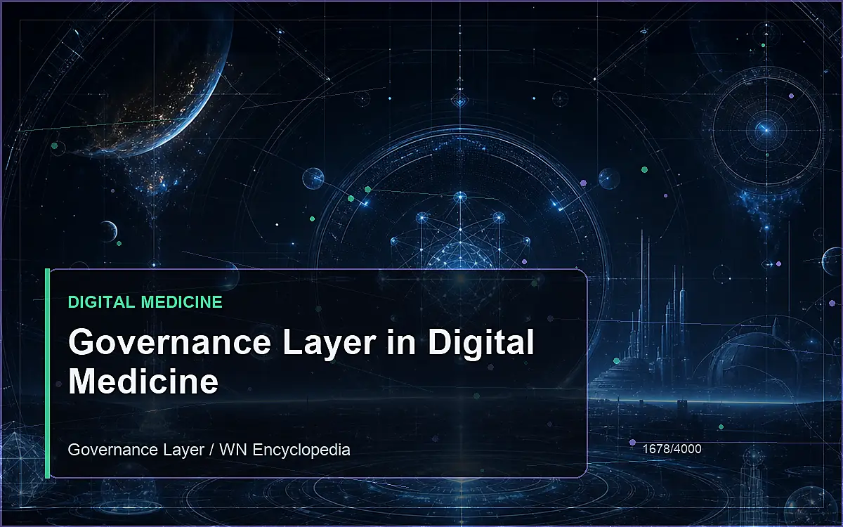 AI-generated encyclopedia reference image for Governance Layer in Digital Medicine