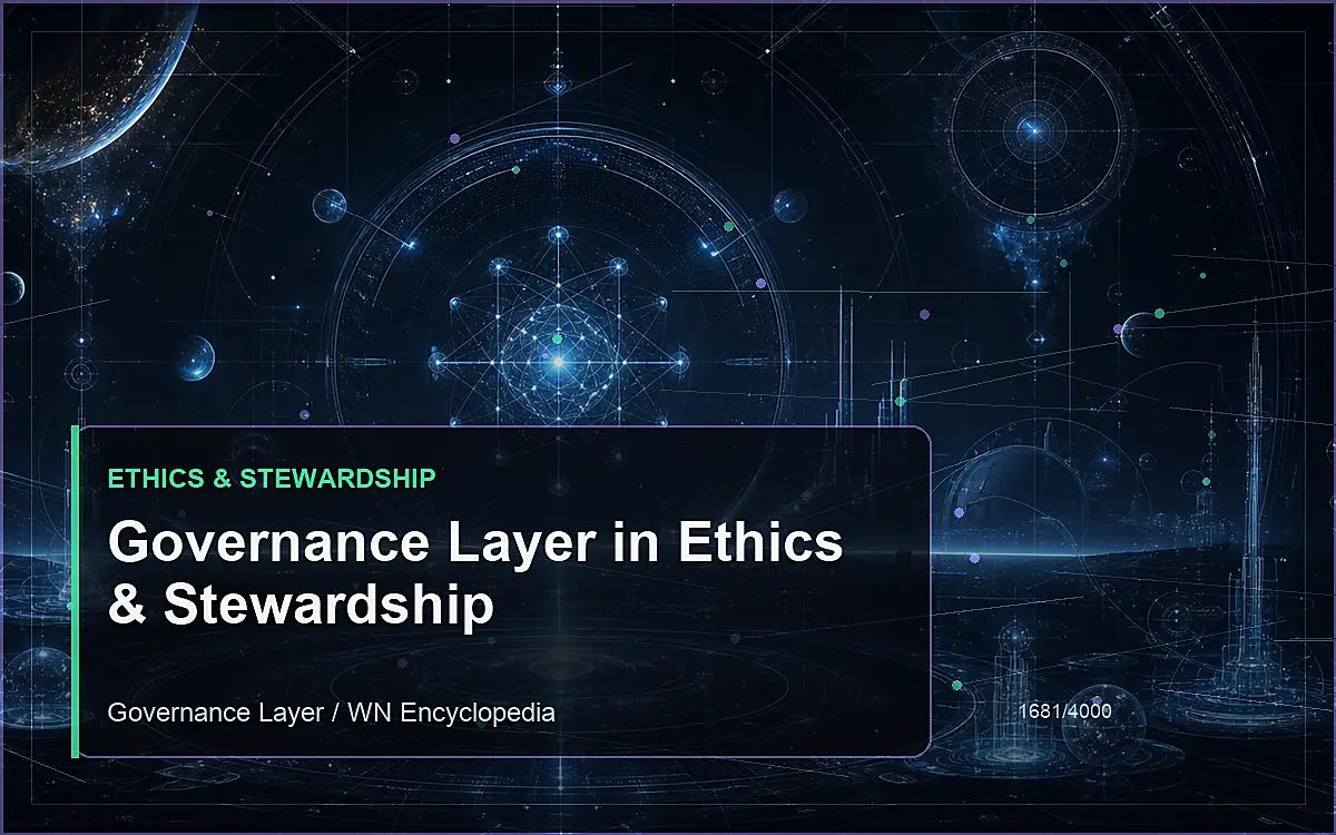 AI-generated encyclopedia reference image for Governance Layer in Ethics & Stewardship