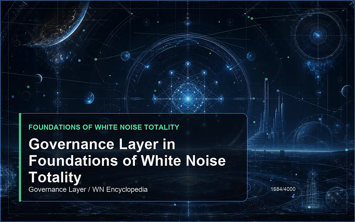 AI-generated encyclopedia reference image for Governance Layer in Foundations of White Noise Totality
