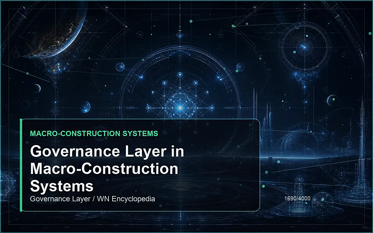 AI-generated encyclopedia reference image for Governance Layer in Macro-Construction Systems