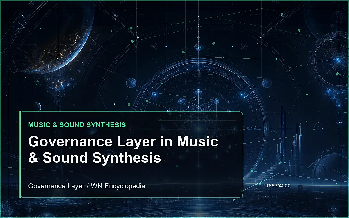 AI-generated encyclopedia reference image for Governance Layer in Music & Sound Synthesis