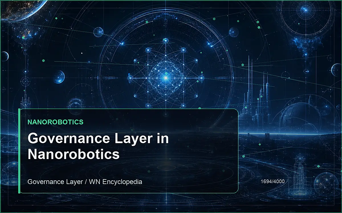 AI-generated encyclopedia reference image for Governance Layer in Nanorobotics