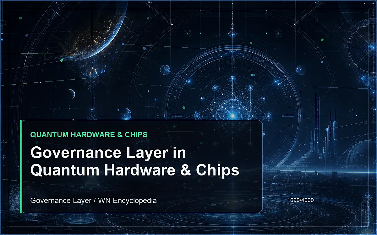 AI-generated encyclopedia reference image for Governance Layer in Quantum Hardware & Chips