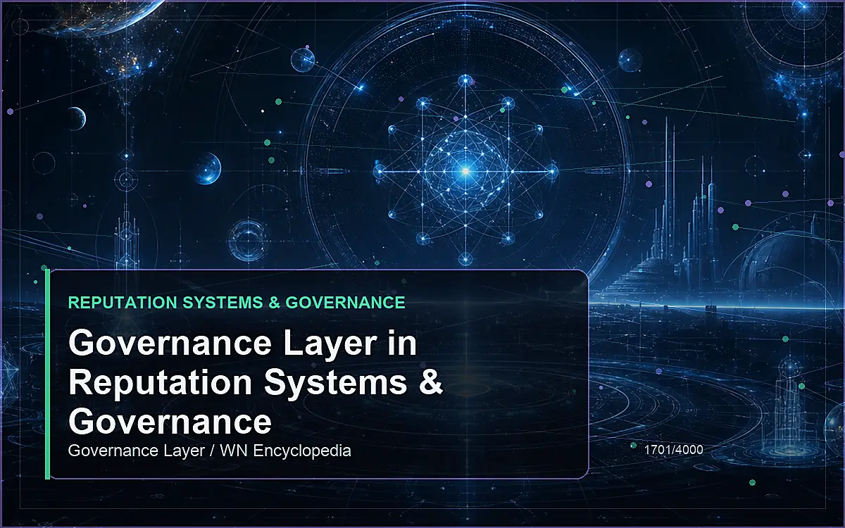 AI-generated encyclopedia reference image for Governance Layer in Reputation Systems & Governance