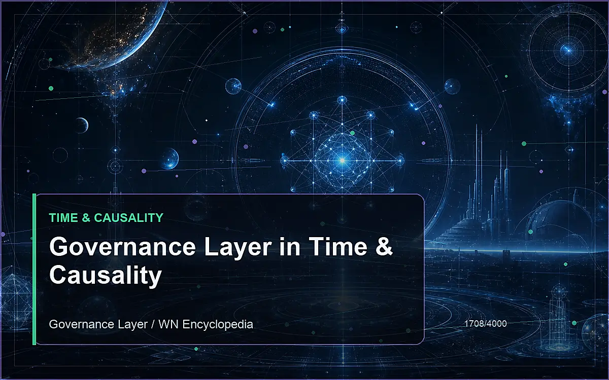 AI-generated encyclopedia reference image for Governance Layer in Time & Causality