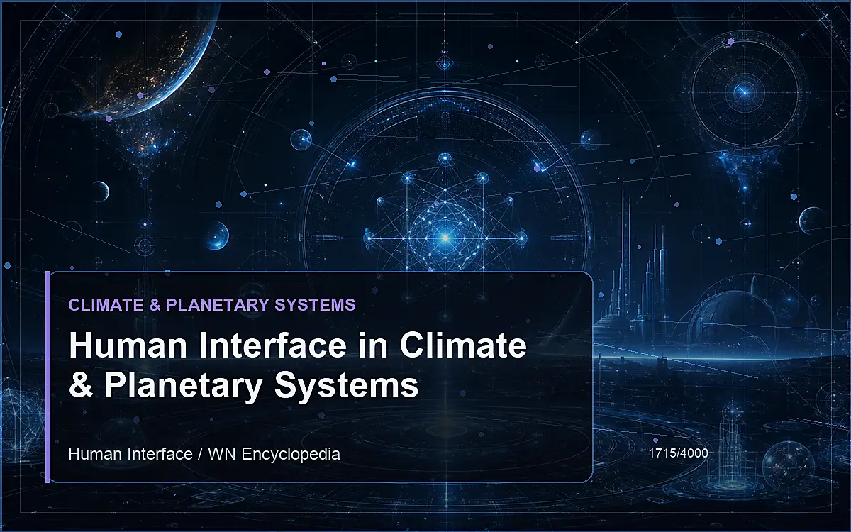 AI-generated encyclopedia reference image for Human Interface in Climate & Planetary Systems
