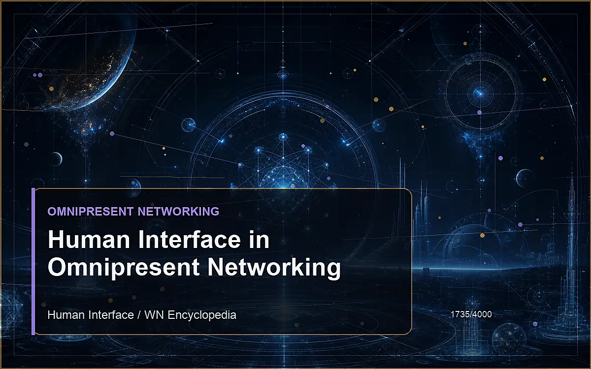 AI-generated encyclopedia reference image for Human Interface in Omnipresent Networking