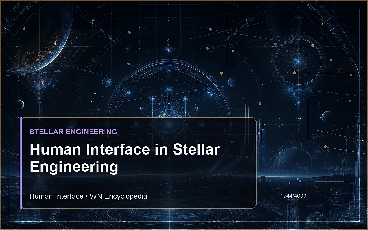 AI-generated encyclopedia reference image for Human Interface in Stellar Engineering