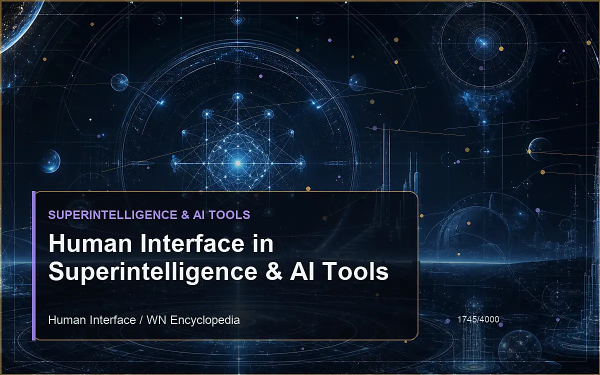 AI-generated encyclopedia reference image for Human Interface in Superintelligence & AI Tools