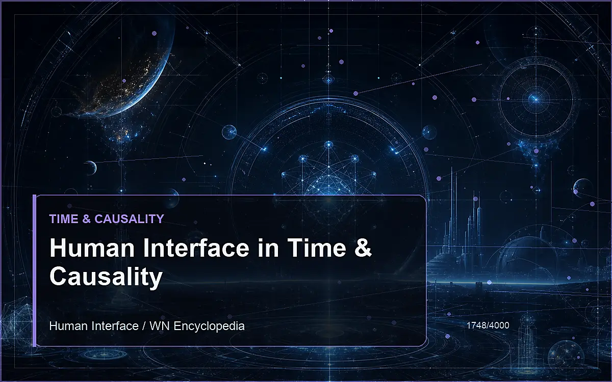 AI-generated encyclopedia reference image for Human Interface in Time & Causality