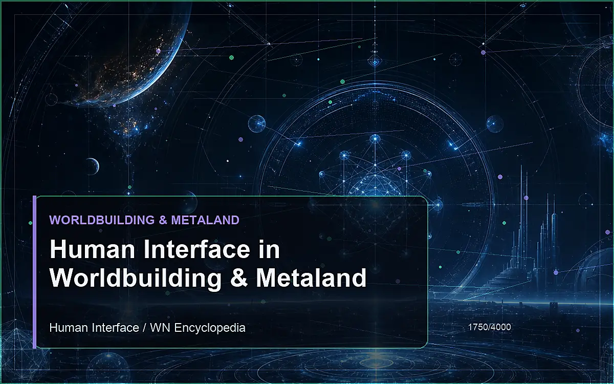 AI-generated encyclopedia reference image for Human Interface in Worldbuilding & Metaland
