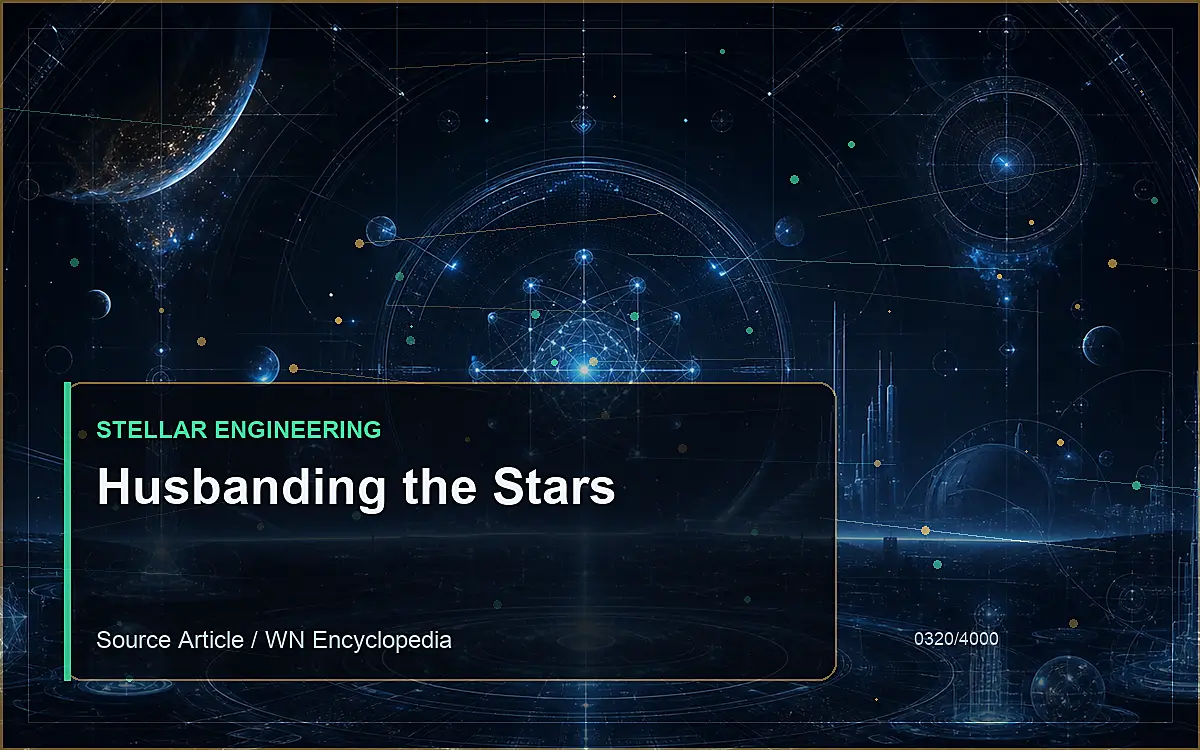 AI-generated encyclopedia reference image for Husbanding the Stars