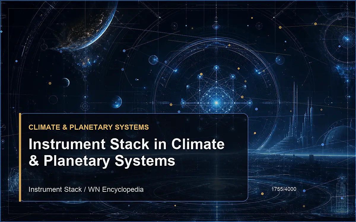 AI-generated encyclopedia reference image for Instrument Stack in Climate & Planetary Systems