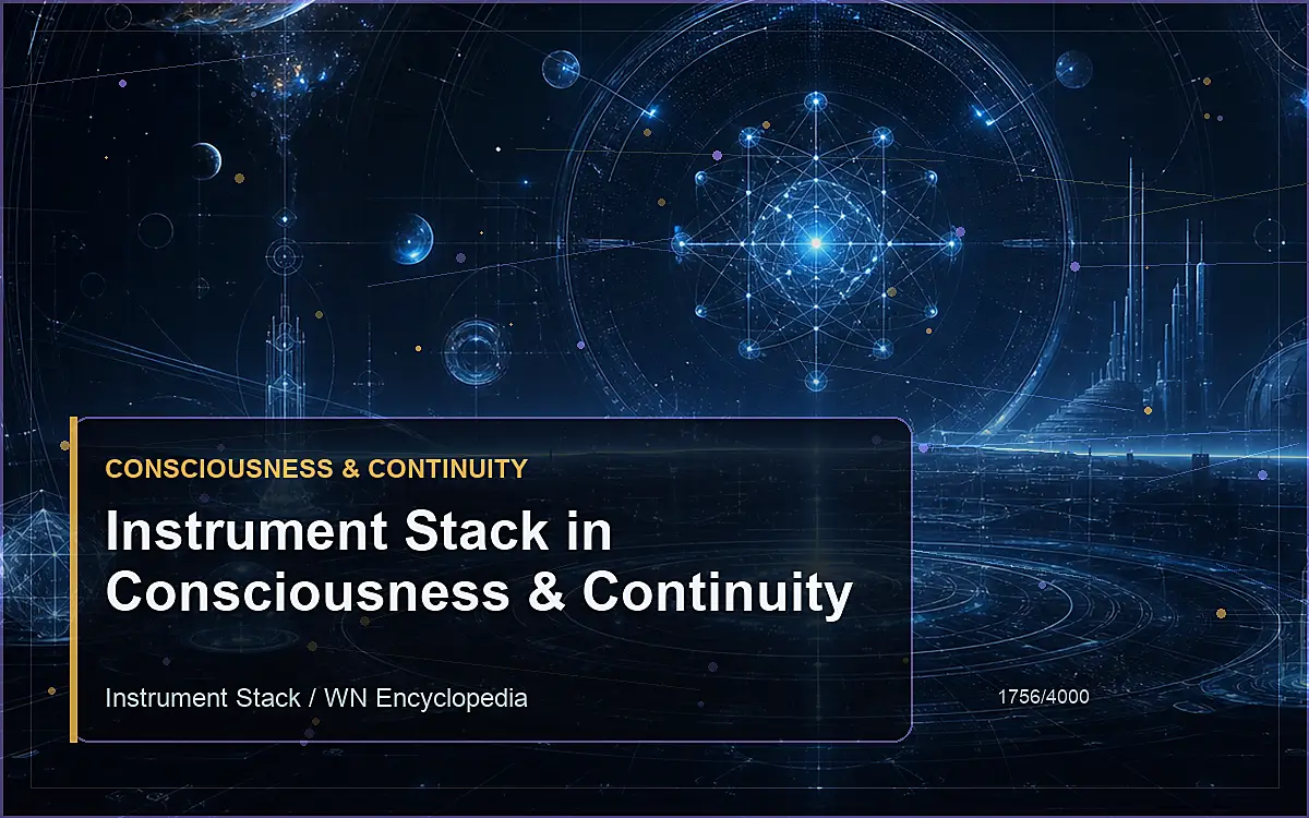 AI-generated encyclopedia reference image for Instrument Stack in Consciousness & Continuity