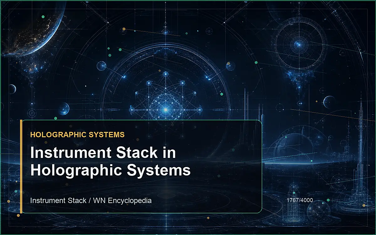 AI-generated encyclopedia reference image for Instrument Stack in Holographic Systems