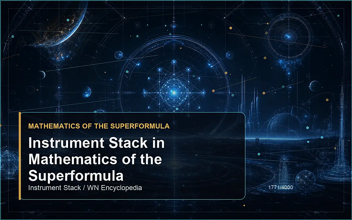 AI-generated encyclopedia reference image for Instrument Stack in Mathematics of the Superformula