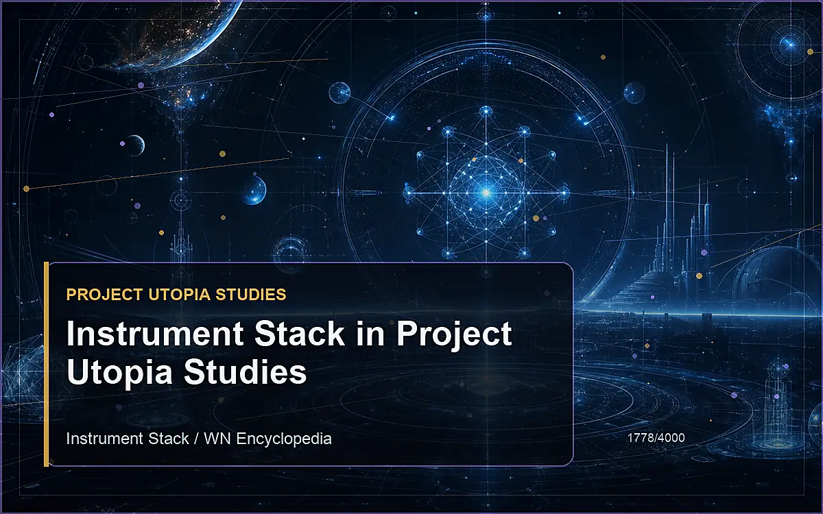 AI-generated encyclopedia reference image for Instrument Stack in Project Utopia Studies