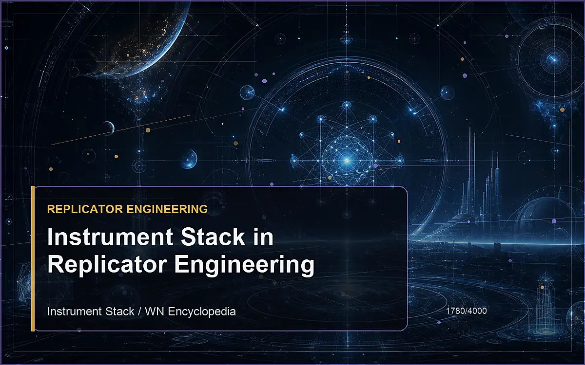 AI-generated encyclopedia reference image for Instrument Stack in Replicator Engineering