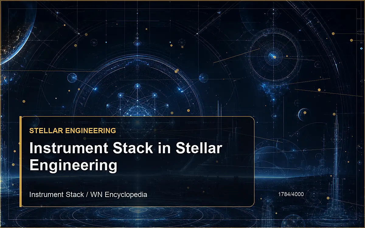 AI-generated encyclopedia reference image for Instrument Stack in Stellar Engineering