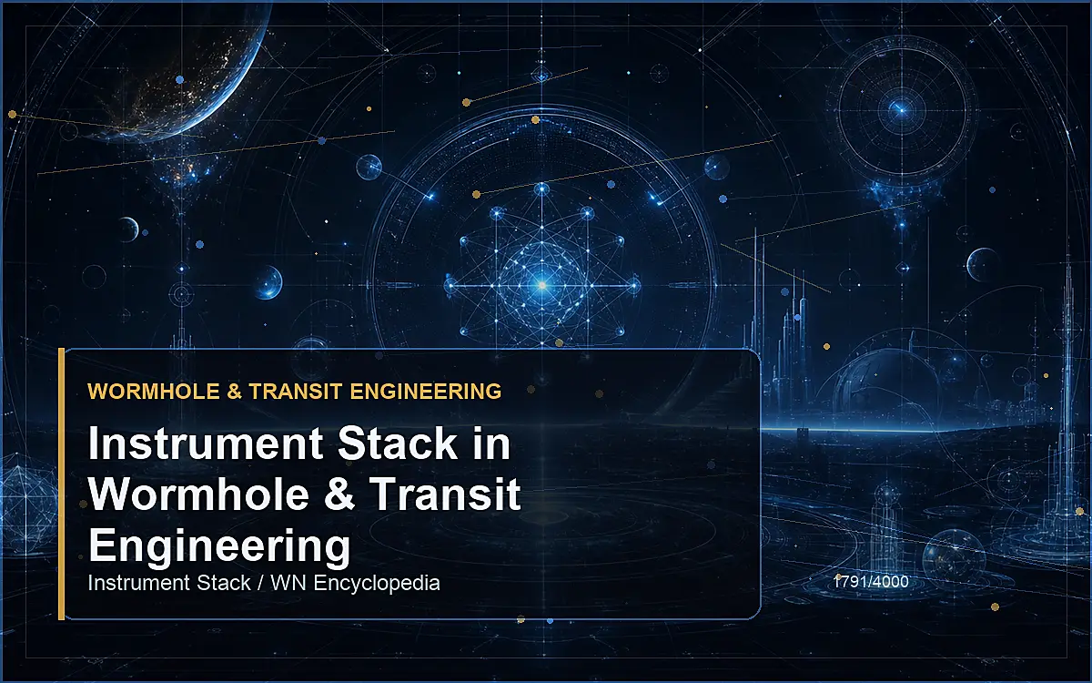 AI-generated encyclopedia reference image for Instrument Stack in Wormhole & Transit Engineering
